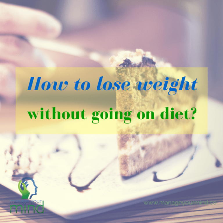 How to lose weight without going on diet?