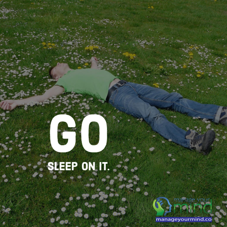 Research: Sleep to work better